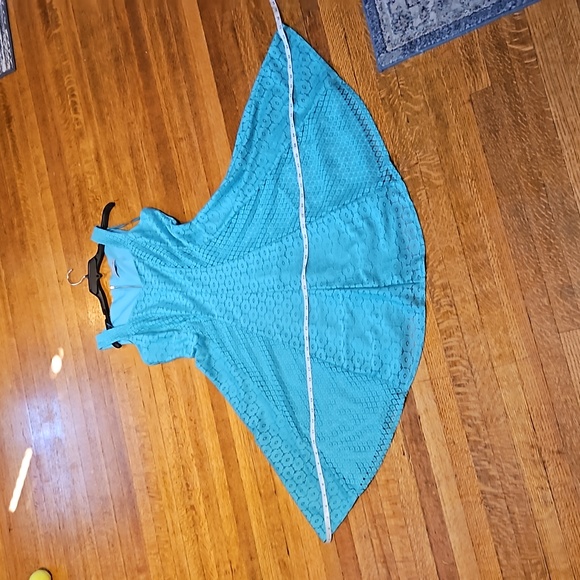 Danny & Nicole Turquoise Dress OBO! - Picture 15 of 15